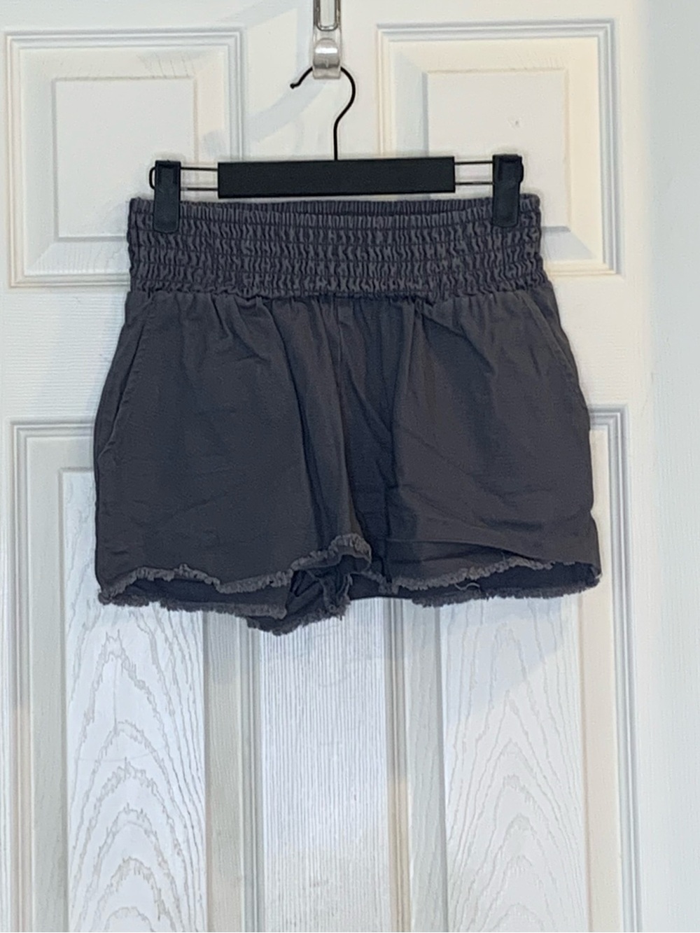 Wild Fable Gray Raw Hem High Rise Shorts Size XS